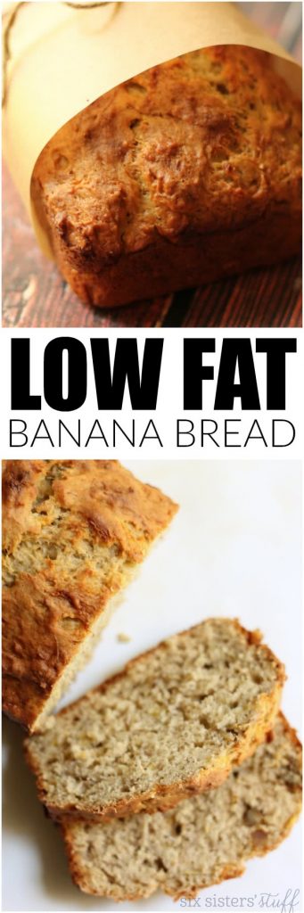 Low Fat Banana Bread Recipe | Six Sisters' Stuff