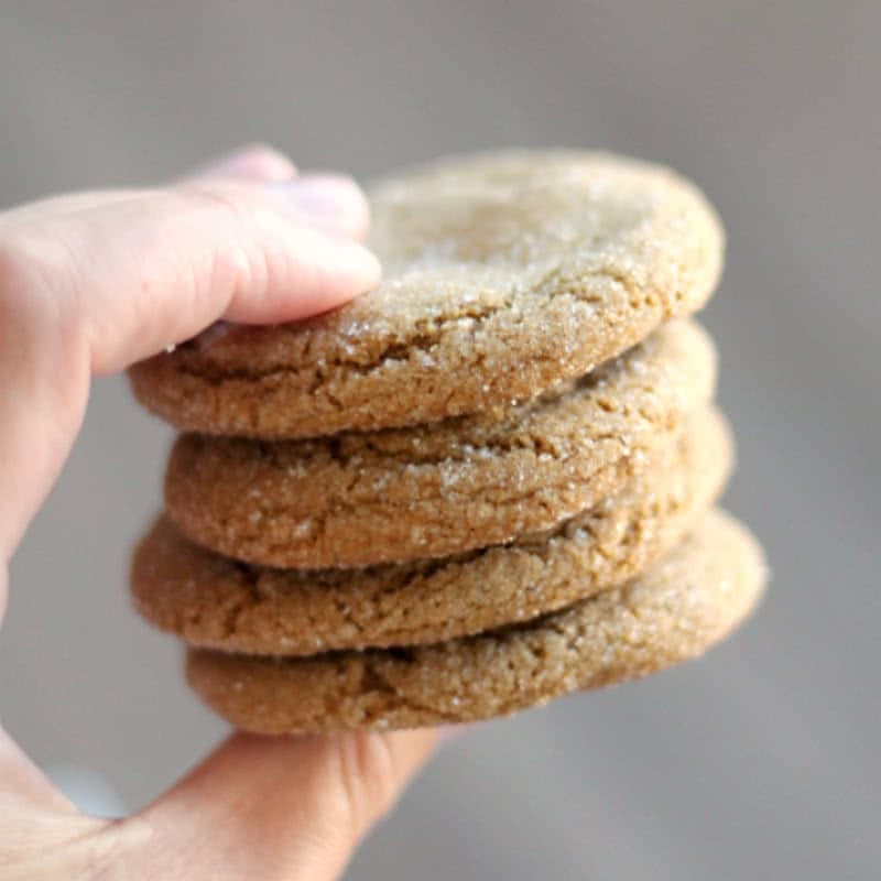 Soft and Chewy Ginger Cookies Recipe