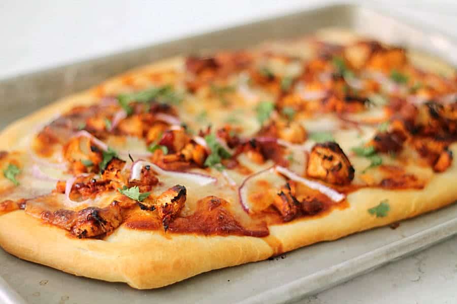 Copycat CPK BBQ Chicken Pizza
