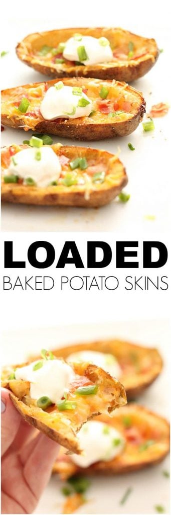 Loaded Baked Potato Skins