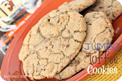 Jumbo Toffee Cookies Recipe
