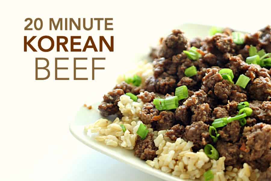 Korean Beef - SixSistersStuff