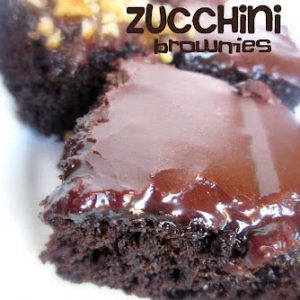 Dark Chocolate Zucchini Brownies Recipe