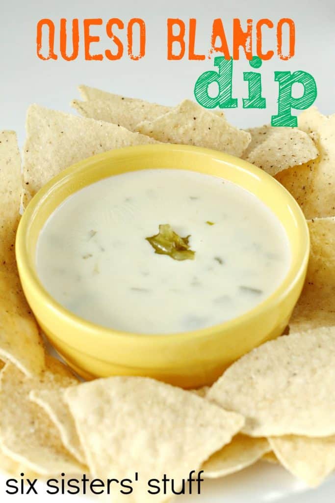 Queso Blanco Dip (White Cheese Dip) – Six Sisters' Stuff