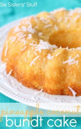 Six Sisters Pineapple Coconut Bundt Cake Six Sisters Pineapple Coconut Bundt Cake