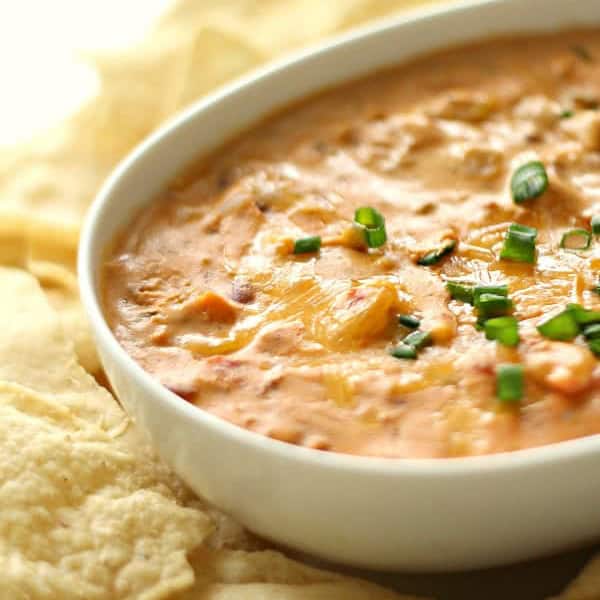 Slow Cooker Warm Chili Cheese Dip Recipe image