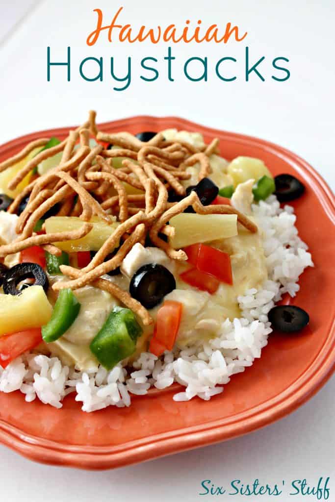 Hawaiian Haystacks Six Sisters' Stuff