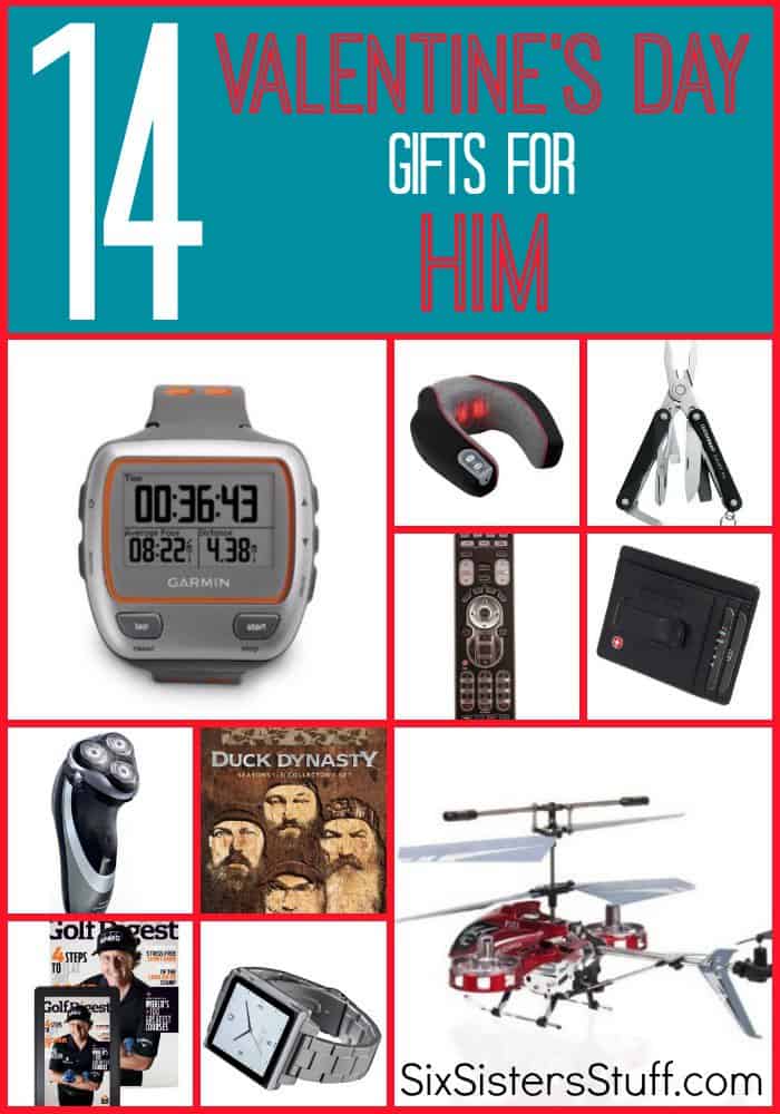 14 Valentine's Day Gifts for Him | Six Sisters' Stuff