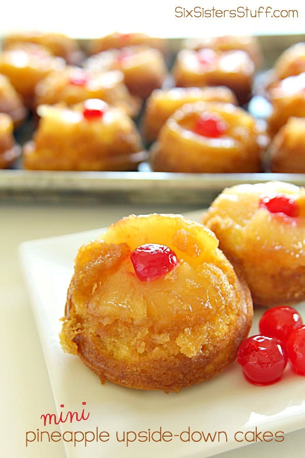 mini pineapple upside down