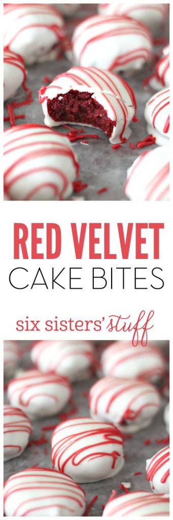 Red Velvet Cake Bites Six Sisters Red Velvet Cake Bites Six Sisters