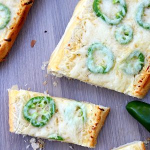 Cheesy Jalapeno Garlic Bread
