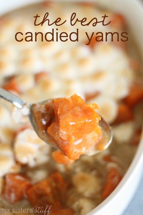 The BEST Candied Yams Recipe (without corn syrup!) | Six Sisters ...