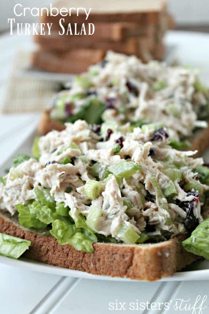 Cranberry Turkey Salad – Six Sisters' Stuff