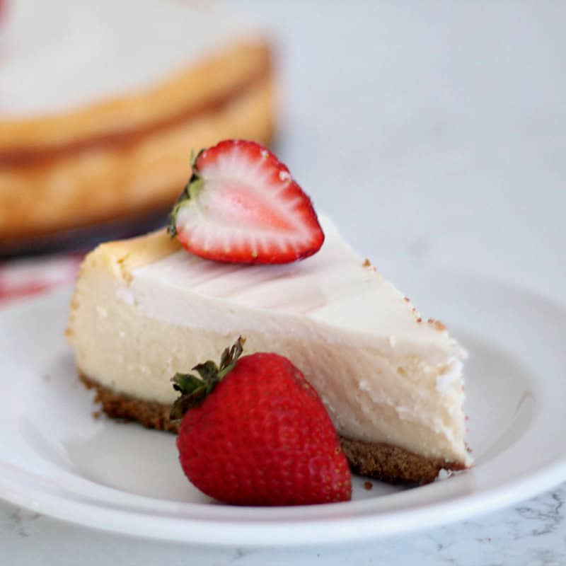 Creamy Strawberry Cheesecake Recipe