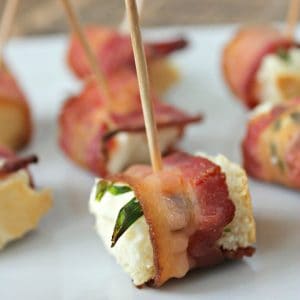 Bacon Cream Cheese Bites