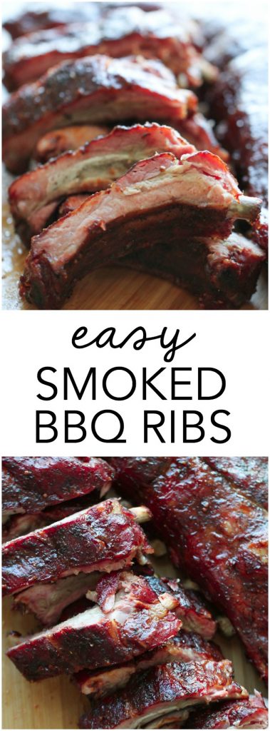 Easy Smoked BBQ Ribs | Six Sisters' Stuff