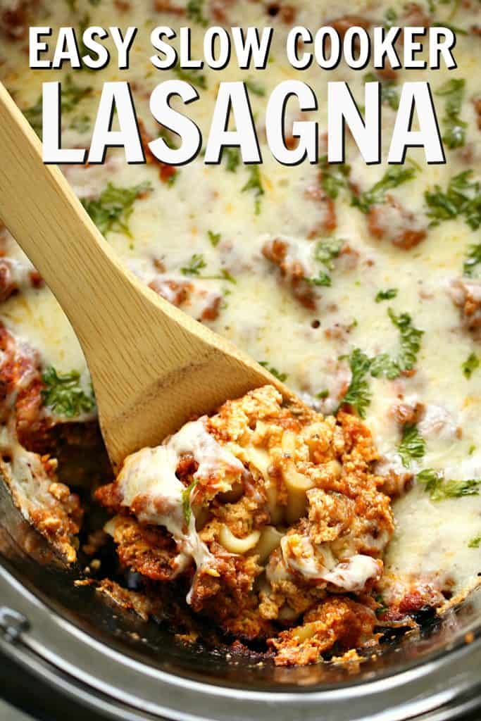 Best Slow Cooker Lasagna Recipe