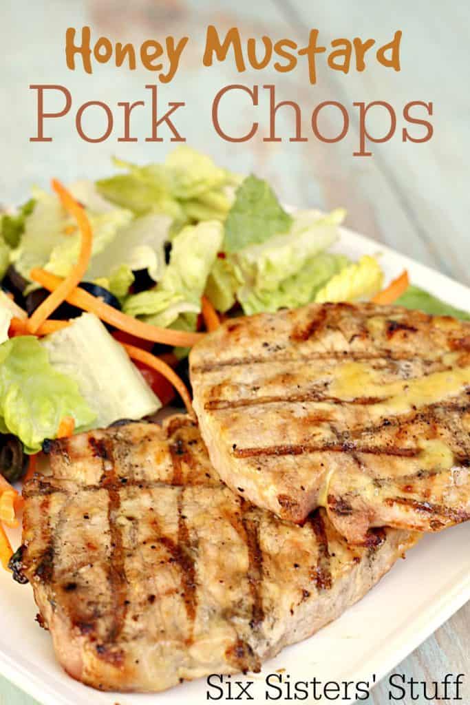 smoky honey mustard pork chops