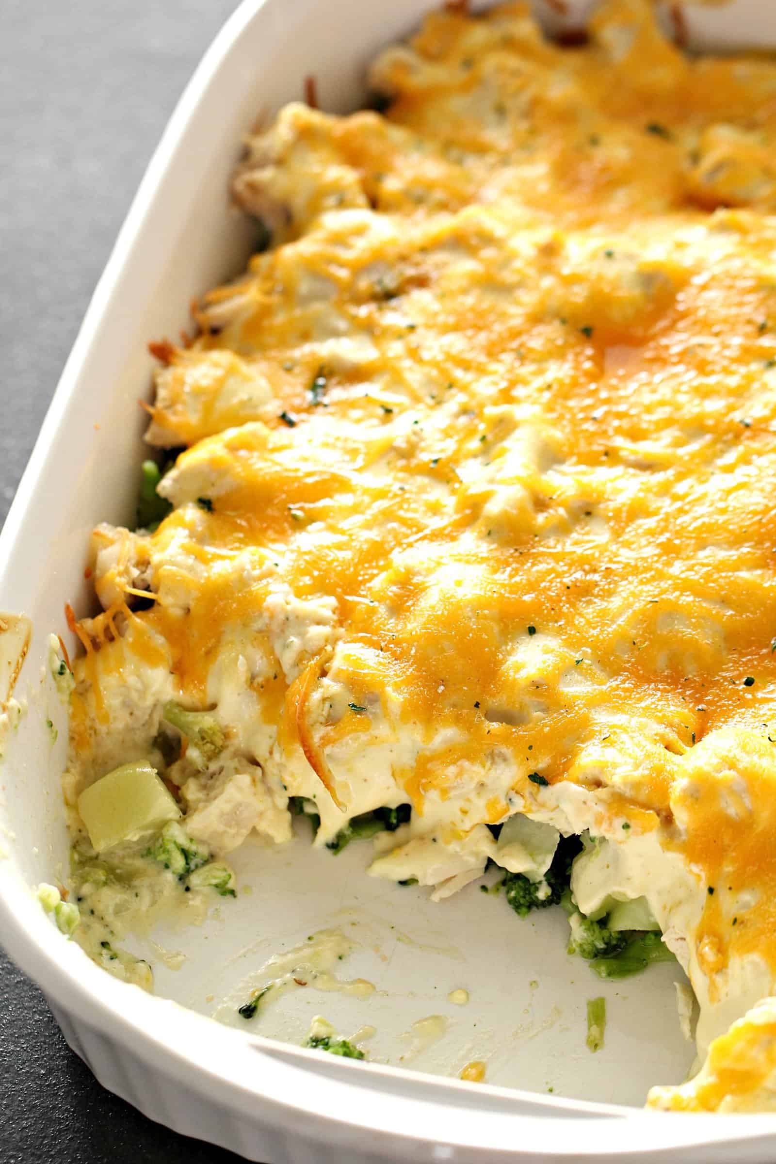 Mom’s Easy Chicken Broccoli Casserole  (Chicken Divan) Recipe