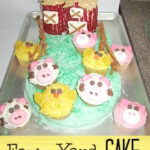 Farmyard Birthday Cake