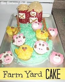 Farmyard Birthday Cake