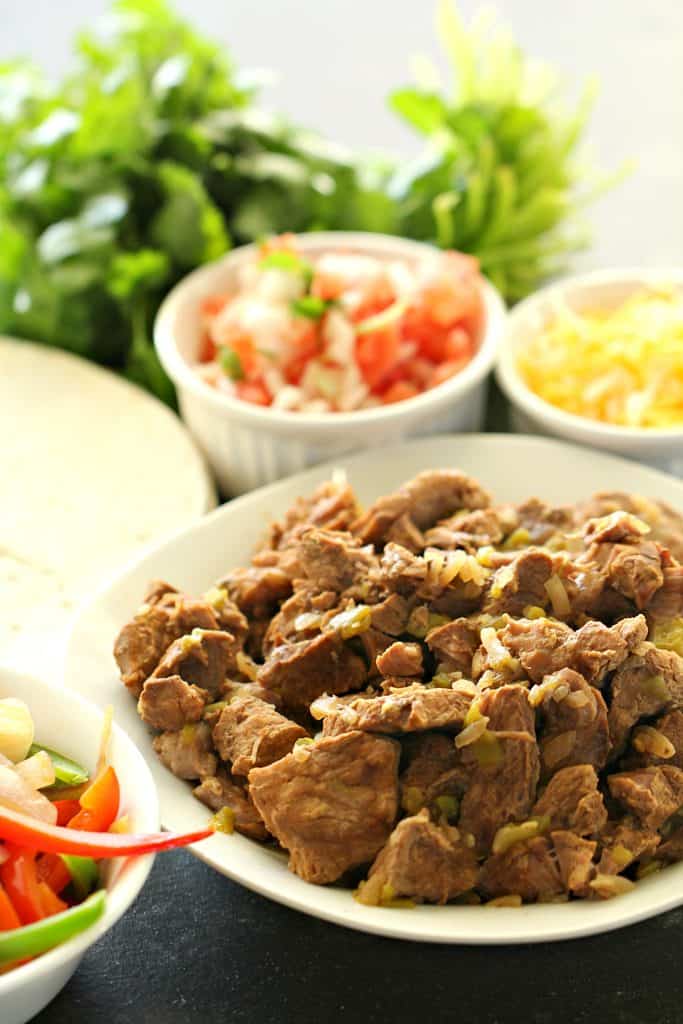 slow cooker chili’s steak fajitas recipe