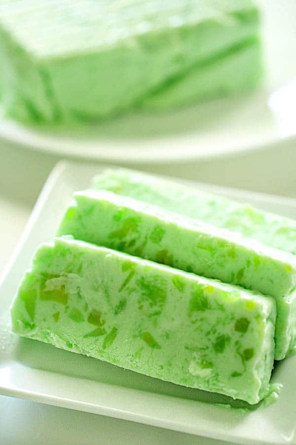 Frozen Creamy Lime Jello