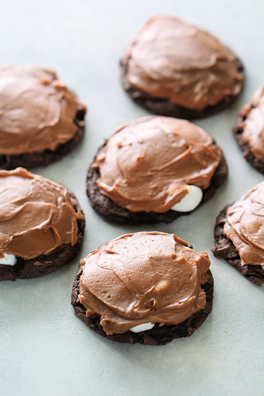 Chocolate Marshmallow Brownie Cookies