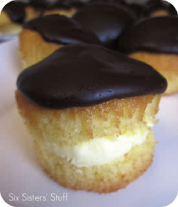 Boston Cream Pie Cupcakes Recipe