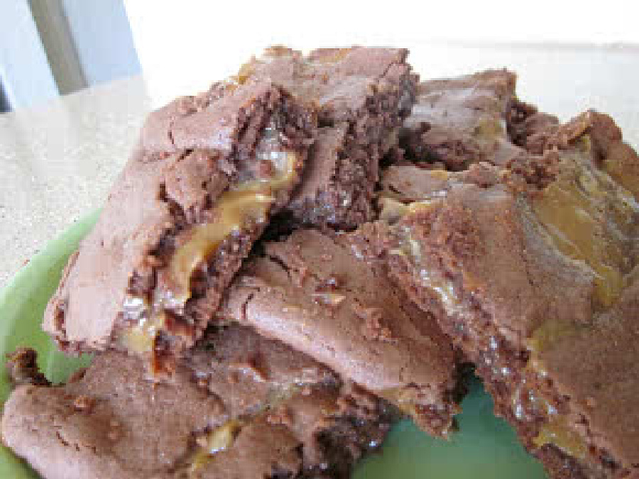 Chocolate Caramel Brownies Recipe