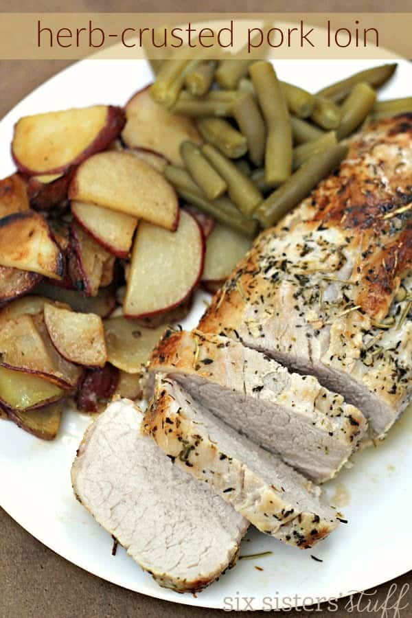 Herb-Crusted Pork Loin