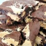 Ooey Gooey Peanut Butter Chocolate Brownies