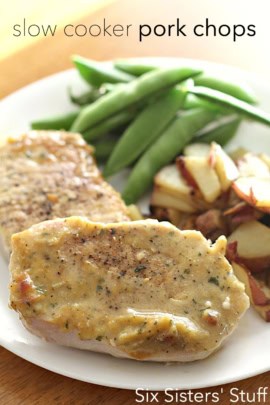 crock pot pork chops with veggies