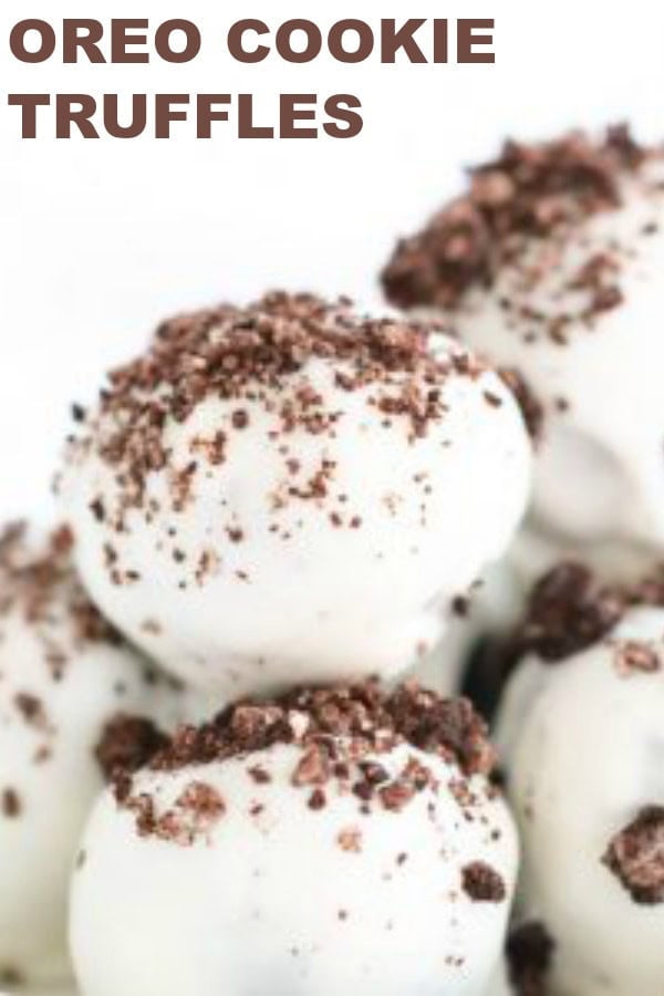 Oreo Cookie Truffles