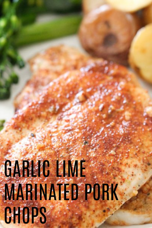 Garlic Lime Marinated Pork Chops