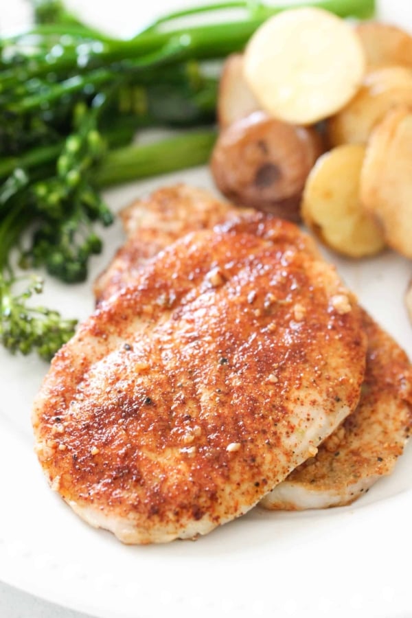 garlic lime pork chops
