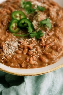 Slow Cooker Refried Beans