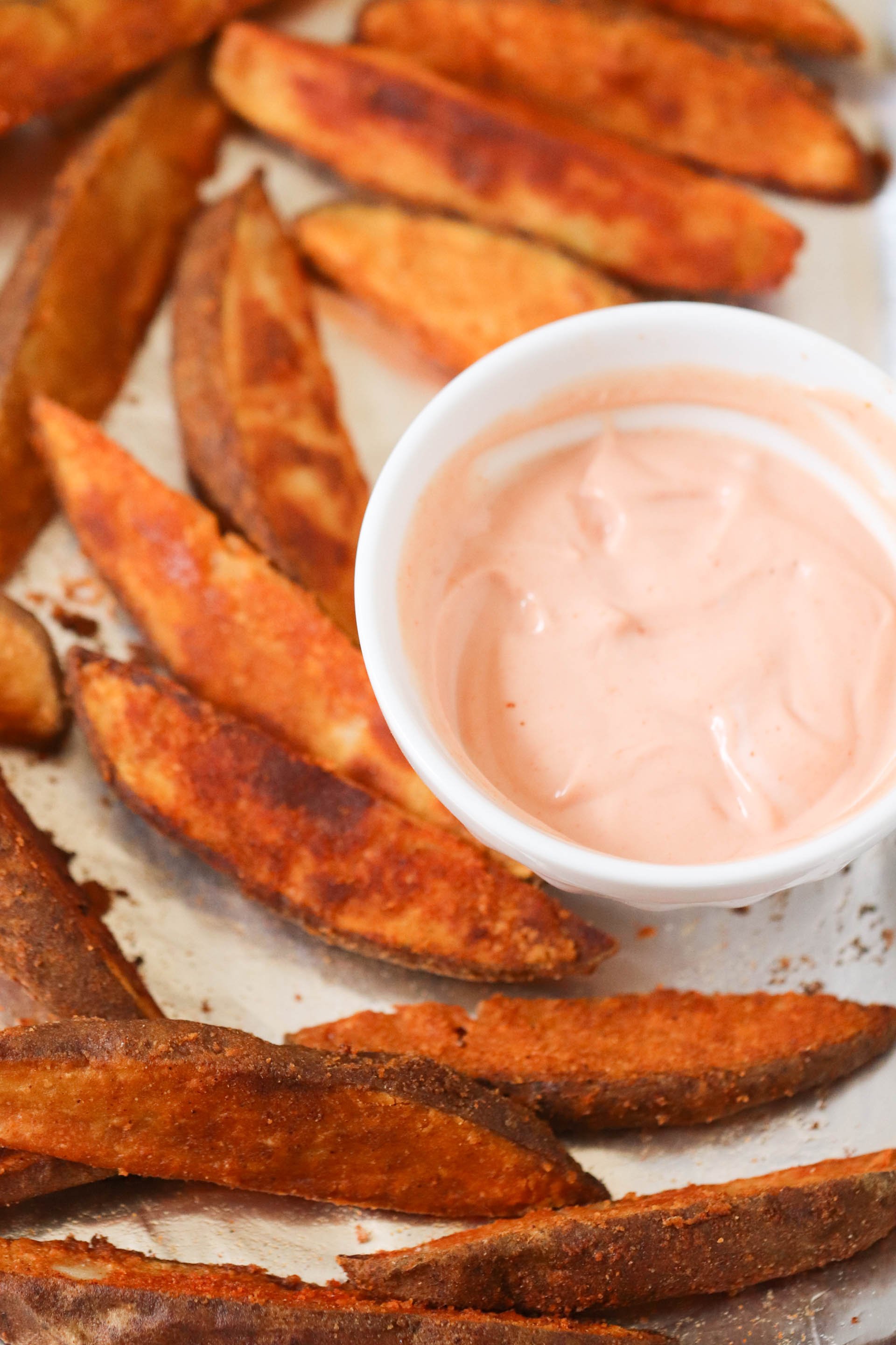 Baked Tater Wedges and Utah’s Famous Fry Sauce Recipe