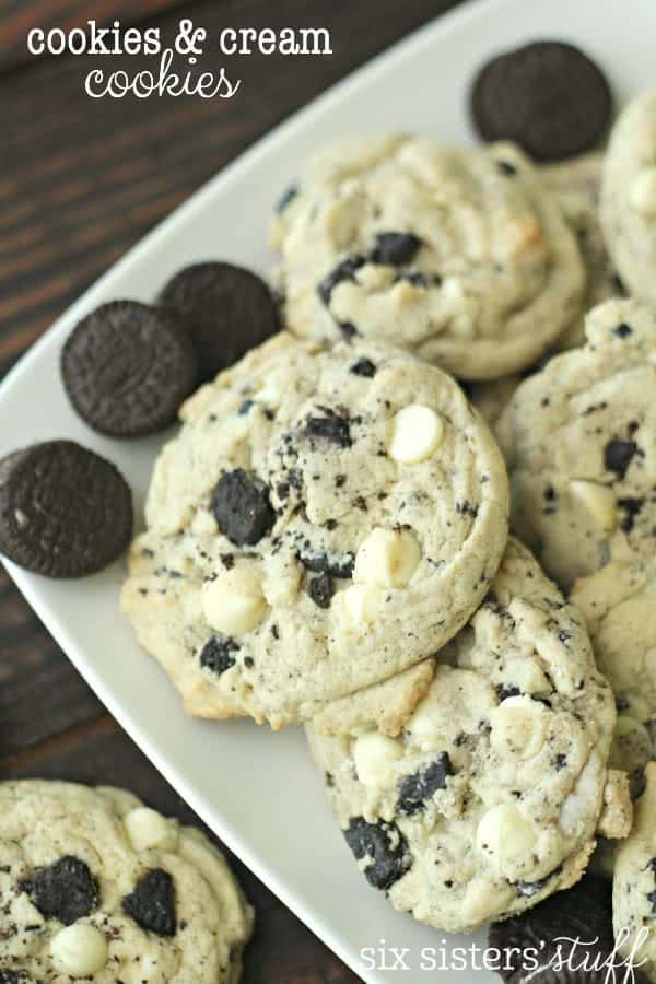 Cookies and Cream Cookies Six Sisters' Stuff