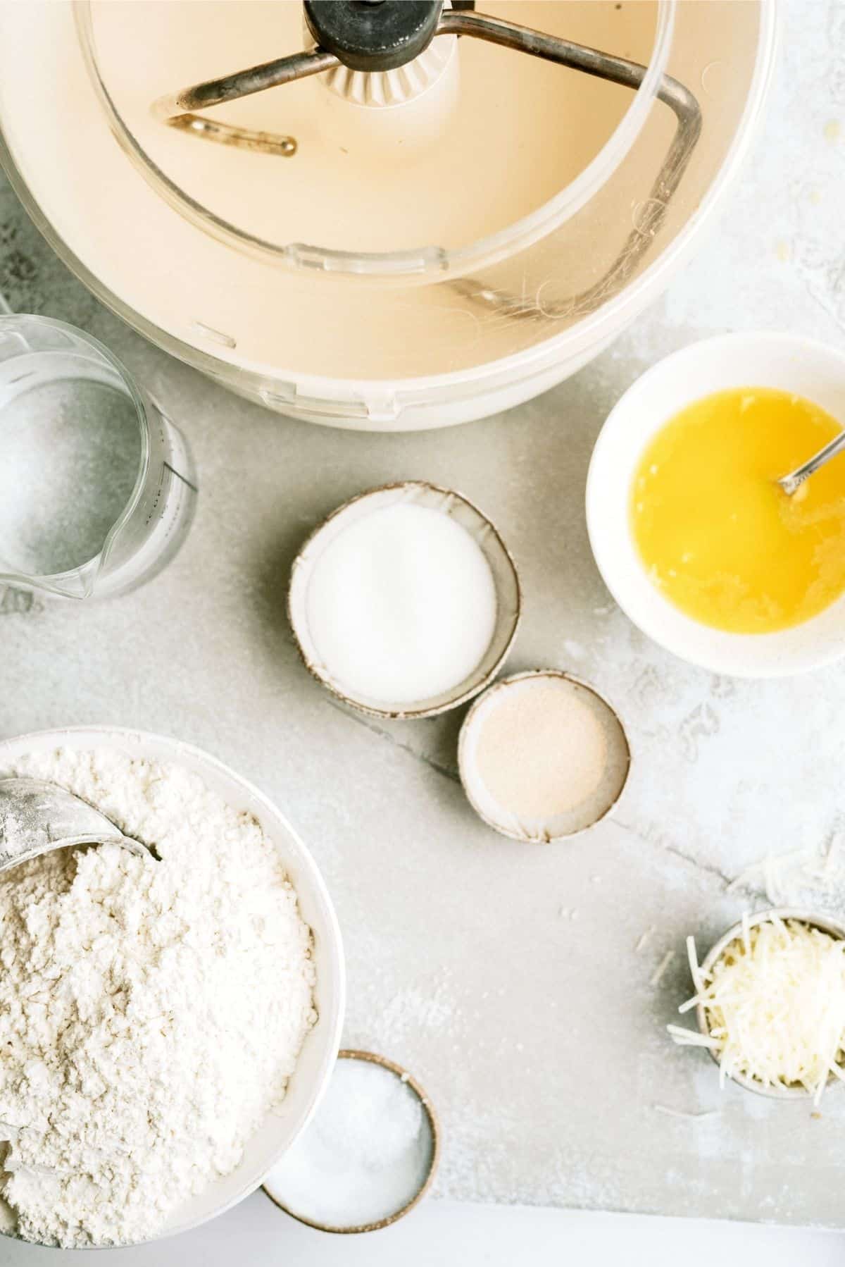 Ingredients for Homemade Pizza Factory Breadsticks