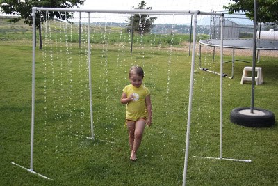 PVC Pipe Sprinkler "Kid Wash" Tutorial