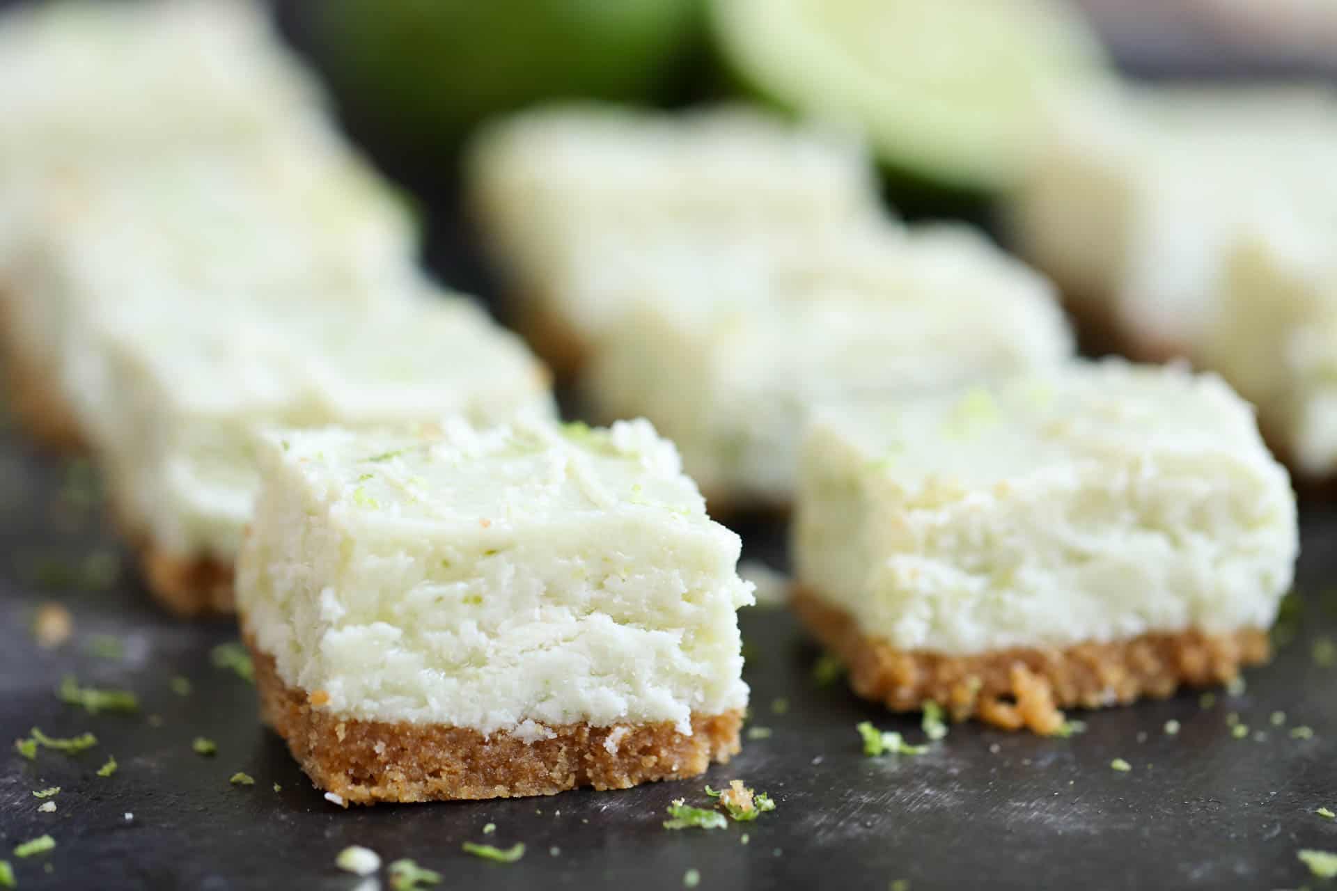 Key Lime Pie Fudge cut into squares