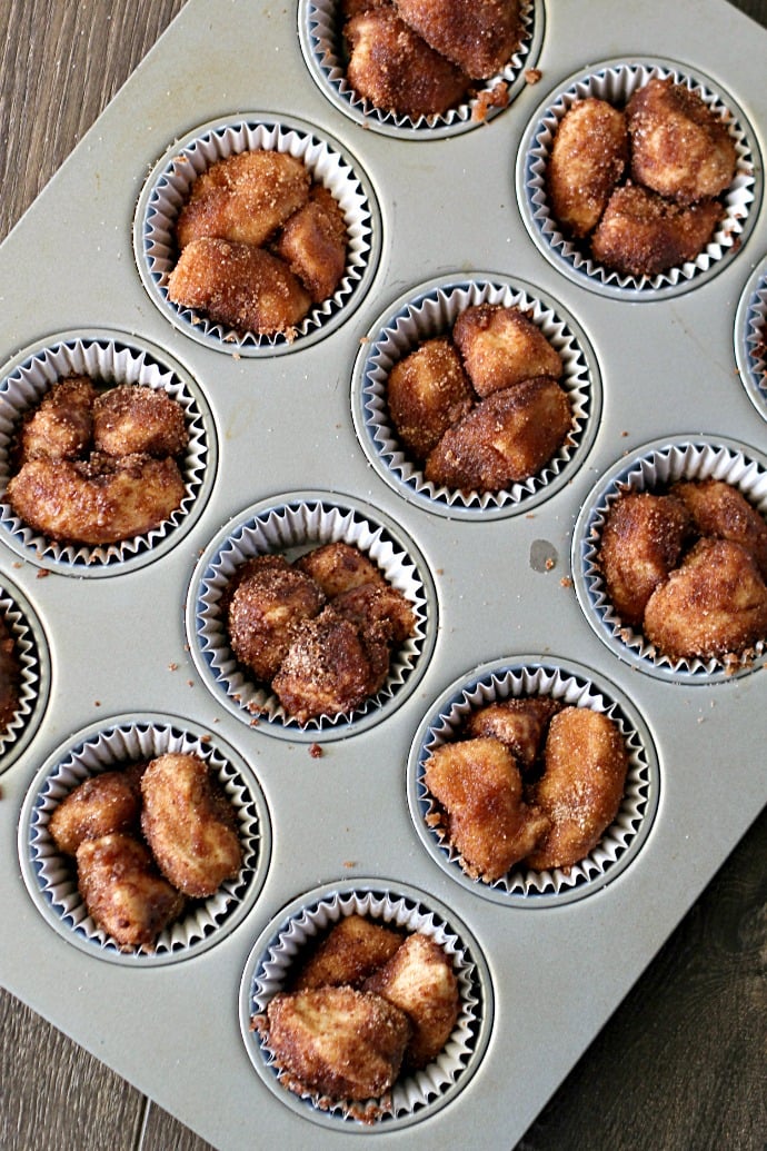 Mini Monkey Bread Muffins Recipe