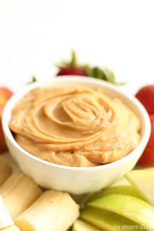 Fruity Peanut Butter Yogurt Dip Recipe