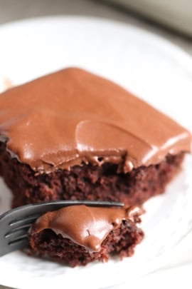 The BEST Texas Sheet Cake Recipe! - Picky Palate -Best Chocolate Cake!