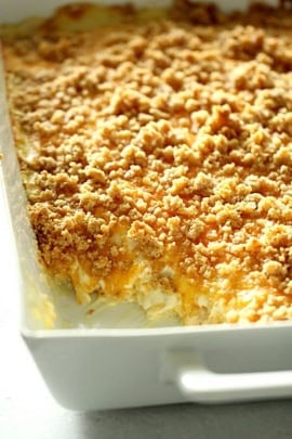 cheesy hashbrown potato casserole