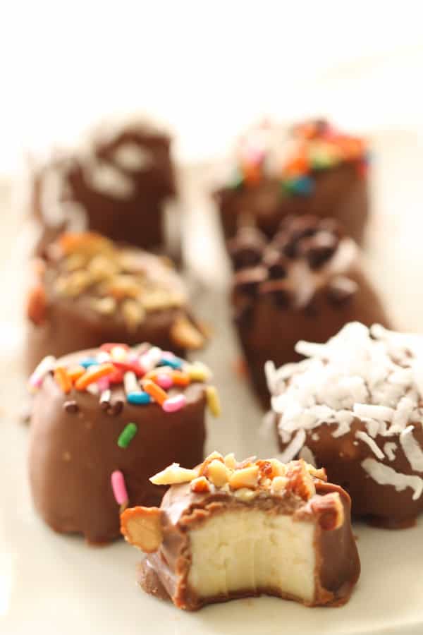 Frozen Chocolate Peanut Butter Banana Bites Recipe