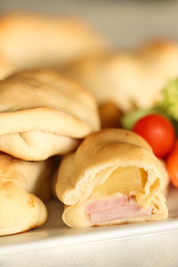 Ham and Pineapple Roll-Ups Recipe