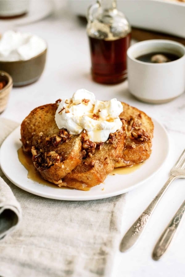 overnight praline pecan french toast