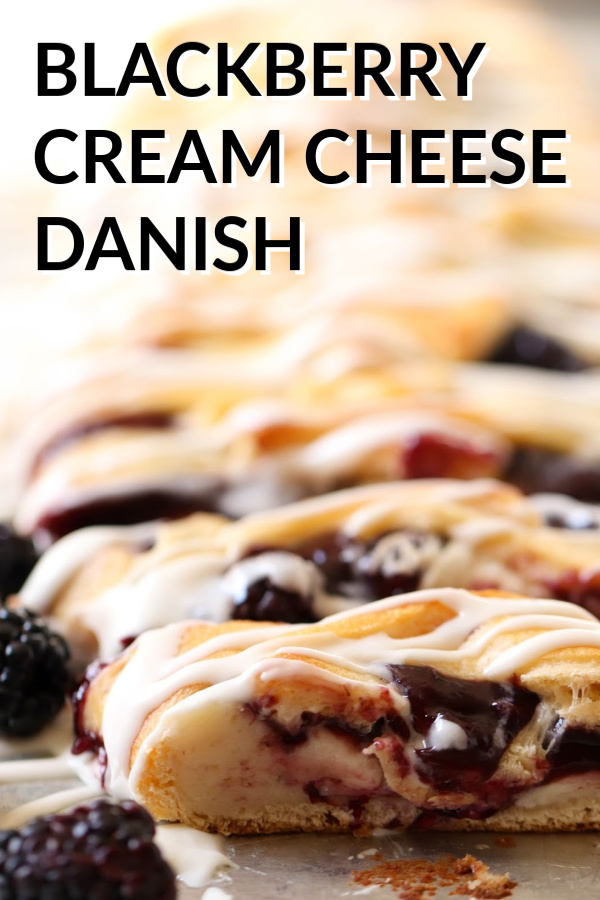 Easy Blackberry and Cream Cheese Danish
